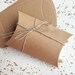 Kraft Brown Pillow Box Pk10 Large / Favour Boxes