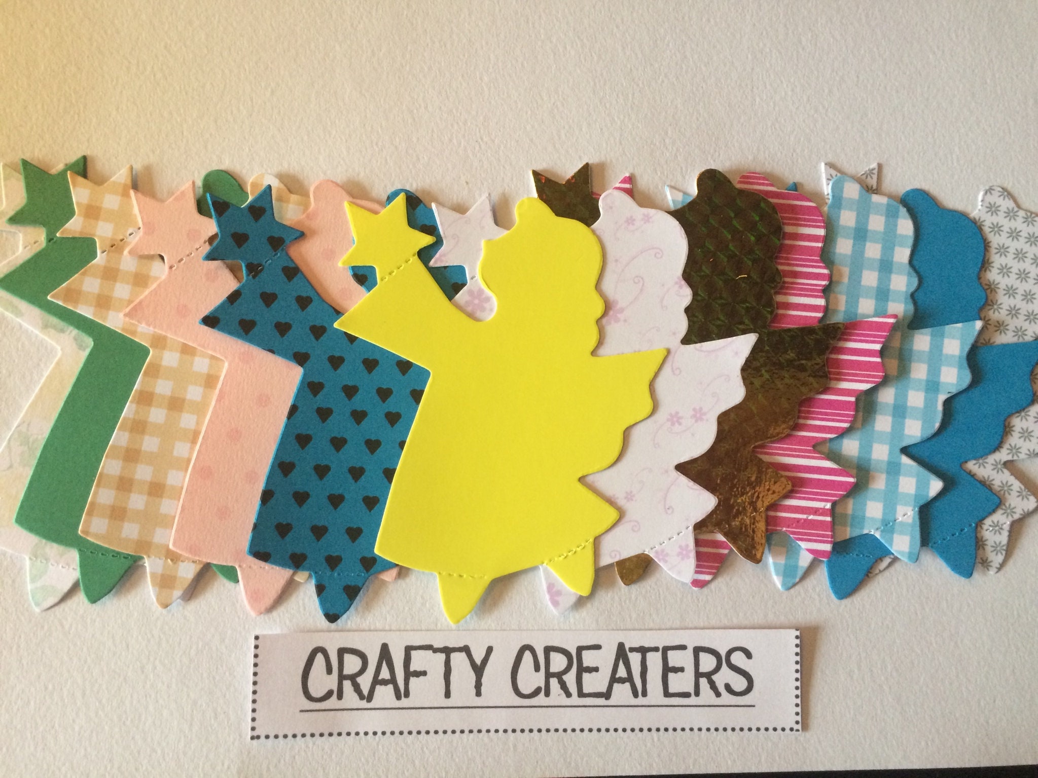 50 x CHRISTMAS Card Making Embellishments including die-cuts for Paper Crafts