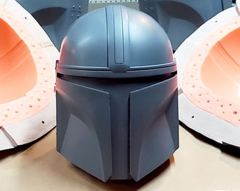 M-1 Phoenix Mandalorian Helmet - Raw Cast