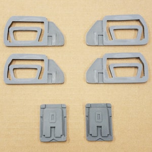 Orbital Trooper Cast Buckle Set (2x Left and Right, 2 Calf Strap Retainers)