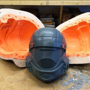 Orbital Trooper Standard Helmet Cast - Costume Helmet