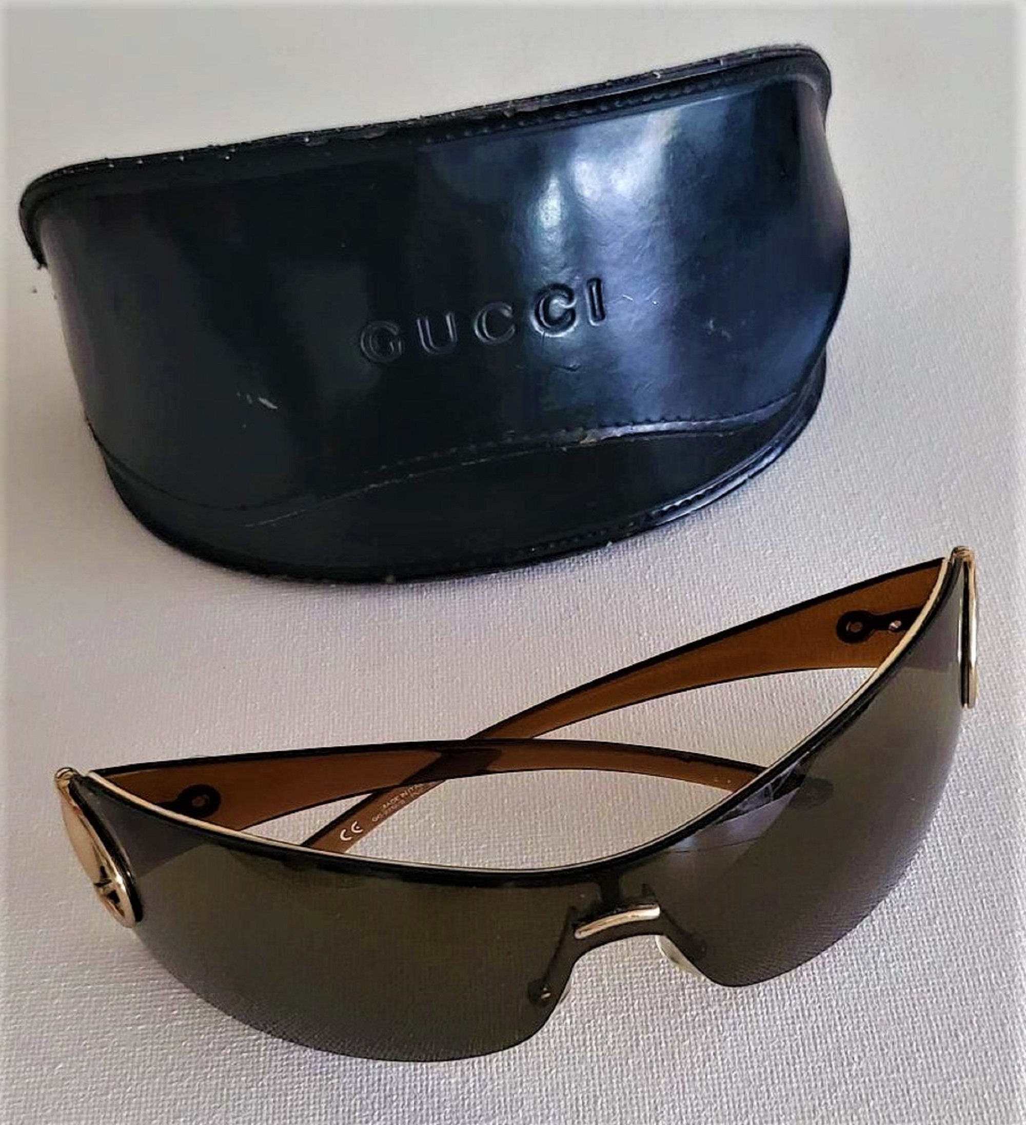 Græsse metallisk tyveri Gucci Sunglasses Vintage - Etsy