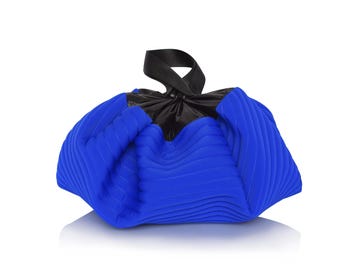 Borsa a secchiello, blu elettrico