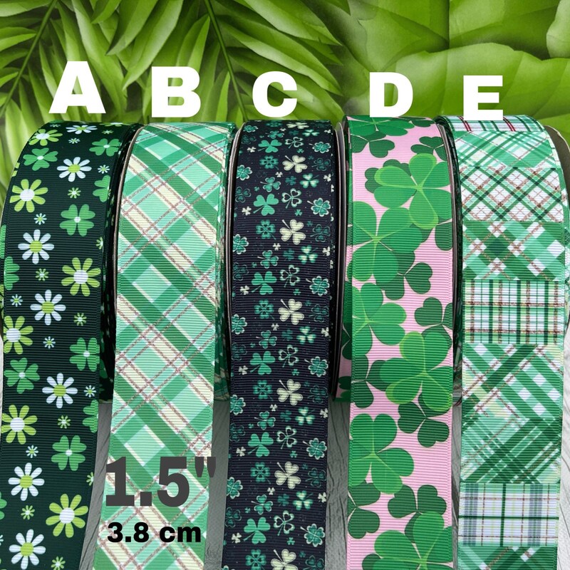Shamrock Ribbon - Etsy