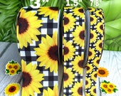 sunflower ribbon品 CRAFT SUPPLY Sunflower Grosgrain Ribbon. Sunflower Ribbon