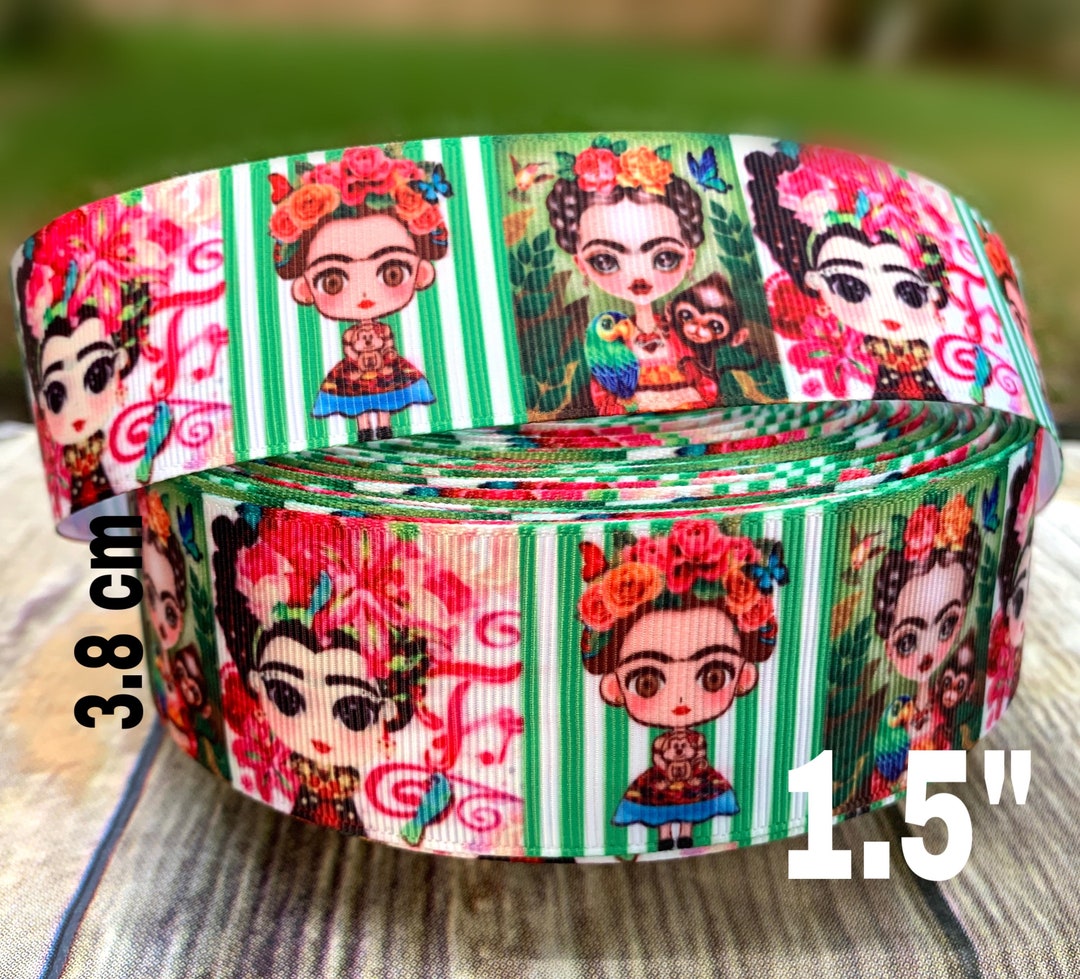 CRAFT SUPPLY 1.5Mexican ethnic Grosgrain ribbon. Folk Etsy.de