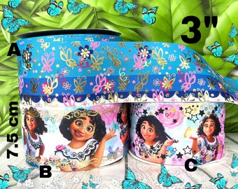 CRAFT SUPPLY. Foil butterfly grosgrain ribbon.Butterfly ribbon. Foil butterfly ribbon. Hair bow and craft ribbon.