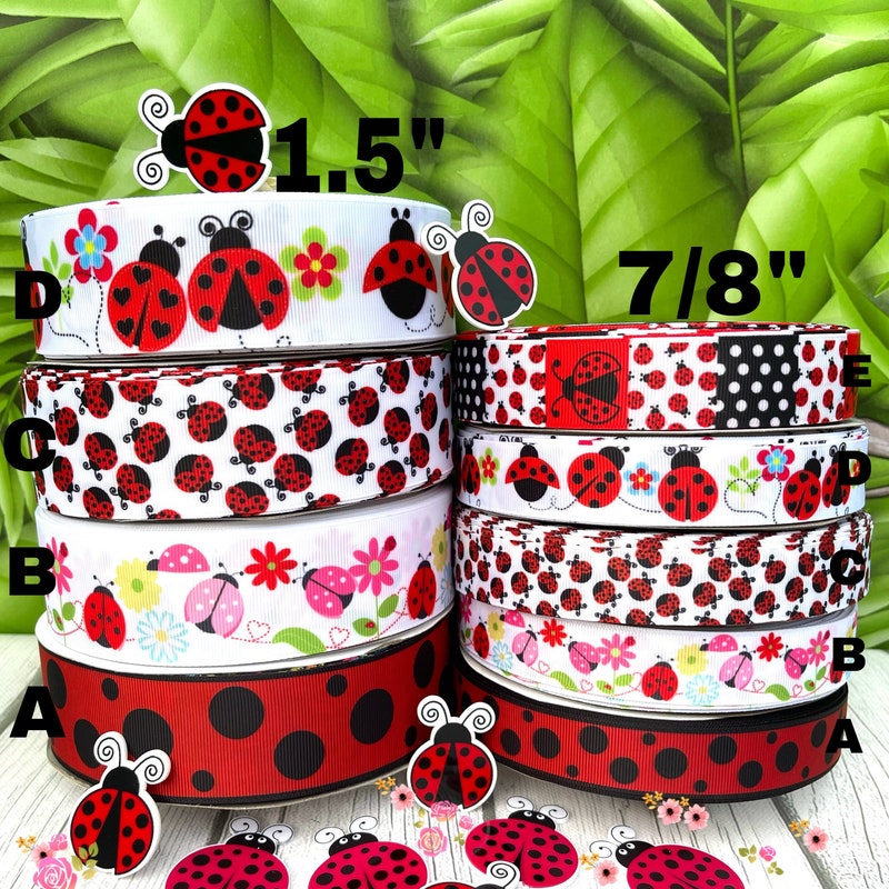 Ladybug Hair Bow - Etsy