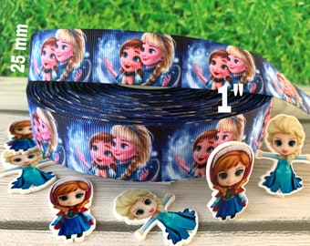Sold by 5 Yards Frozen Ribbon 1.5 Grosgrain Elsa Anna Ice Princess Anna Movie TV Cartoon Characters Grosgrain Hair Bow Ribbon Sold by 5 Yards Frozen Ribbon 1.5 Grosgrain Elsa Anna Ice Princess Anna Movie TV Cartoon Characters Grosgrain Hair Bow Ribbon