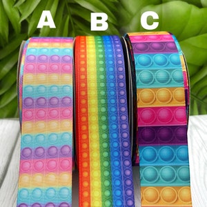 CRAFT SUPPLY grosgrain ribbons . Hair bow ribbon. image 1