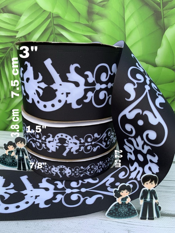 Charvo Ruck Ribbon CRAFT SUPPLY. Charro Mexicano Printed Grosgrain Ribbon. Charro - Etsy