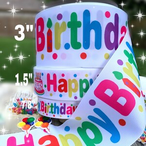 CRAFT SUPPLY . Birthday hair bow center piece. birthday embellishment, birthday cabochon. Birthday resin. Bild 2