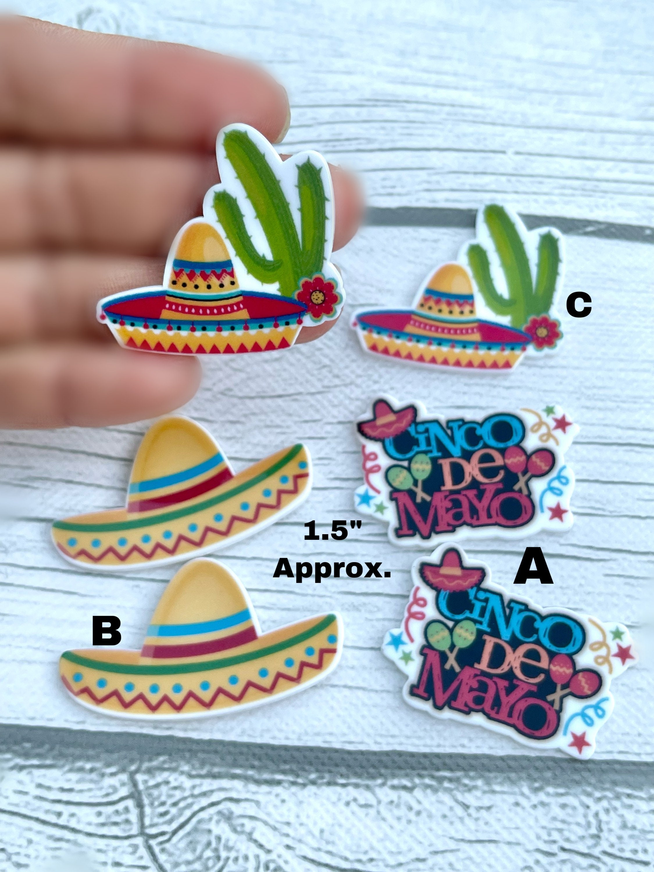 NVENF 20pcs Mexican Fiesta Charms Cinco de Mayo Charms for Jewelry Making, Colorful Enamel Sombrero Cactus Chili Pinata Pendant Charms for Bracelet