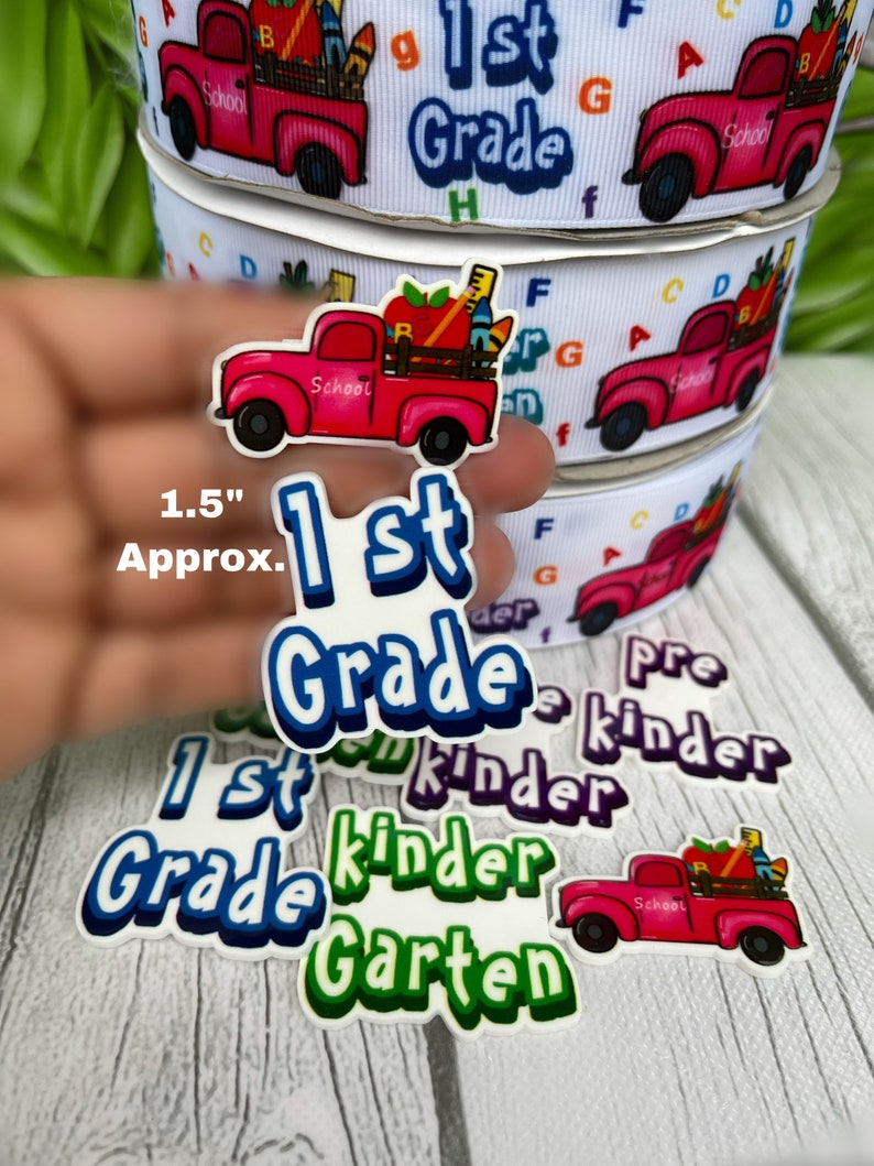 Kider Ribbon CRAFT SUPPLY. Pre-kinder Grosgrain Ribbon. Pre K Ribbon. School Ribbon ...