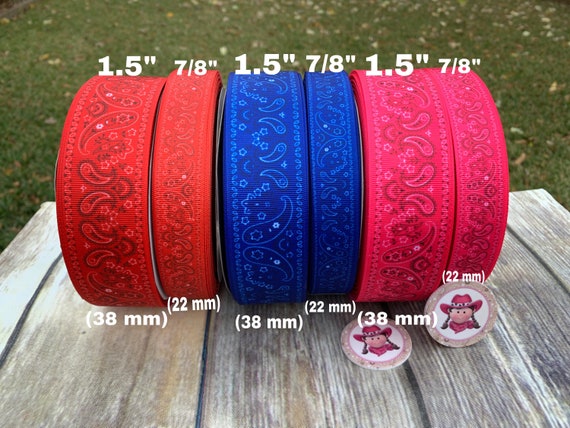10 Yards Ribbon for Gift Wrapping, 22mm Baseball Ribbons for Crafts Wedding  Decoration Gifts, Red White 
