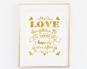 30 years of marriage