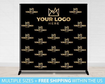 Business Custom Step Repeat Vinyl Banner 2700 x 2133 MM photography backdrop