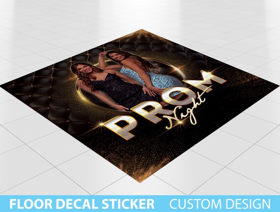 Prom Floor Decal Graduation Prom Night Prom Send Off Class - Etsy