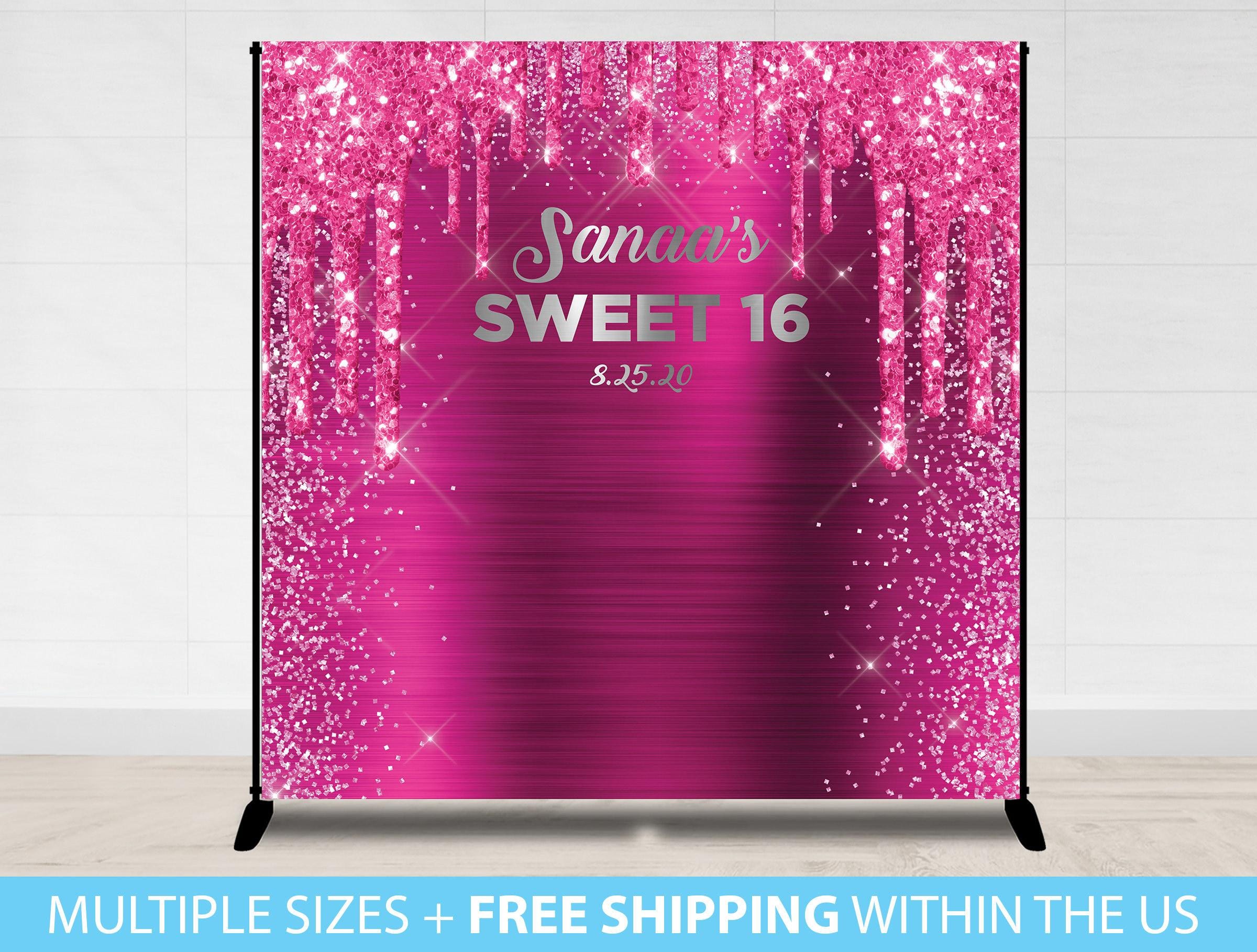Backdrop Sweet 16 - Etsy