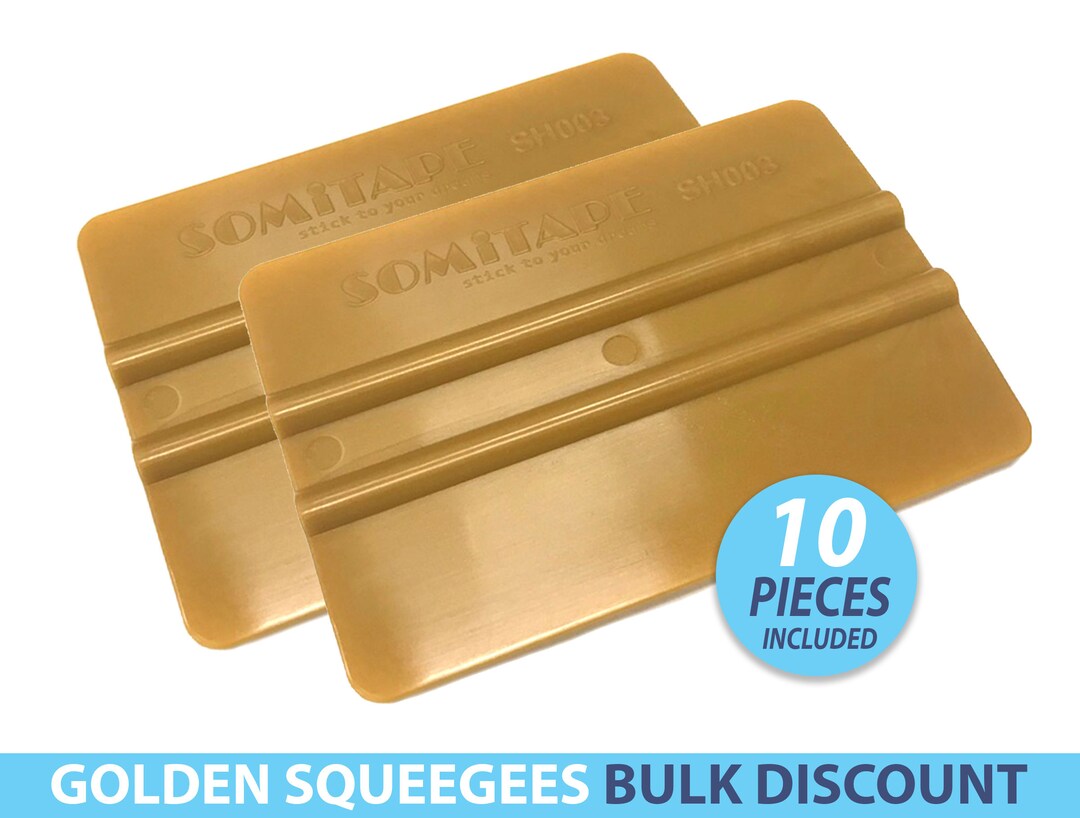 10 Golden Squeegee Applicator Vinyl Tool Vinyl Installation Etsy