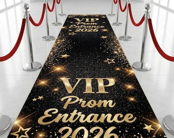 Royal Prom Runner, Prom Night Floor Decal, Prom Floor Decal Runner, Red Carpet Floor Sticker, Custom Graduation Entrance Walkway, Hollywood
