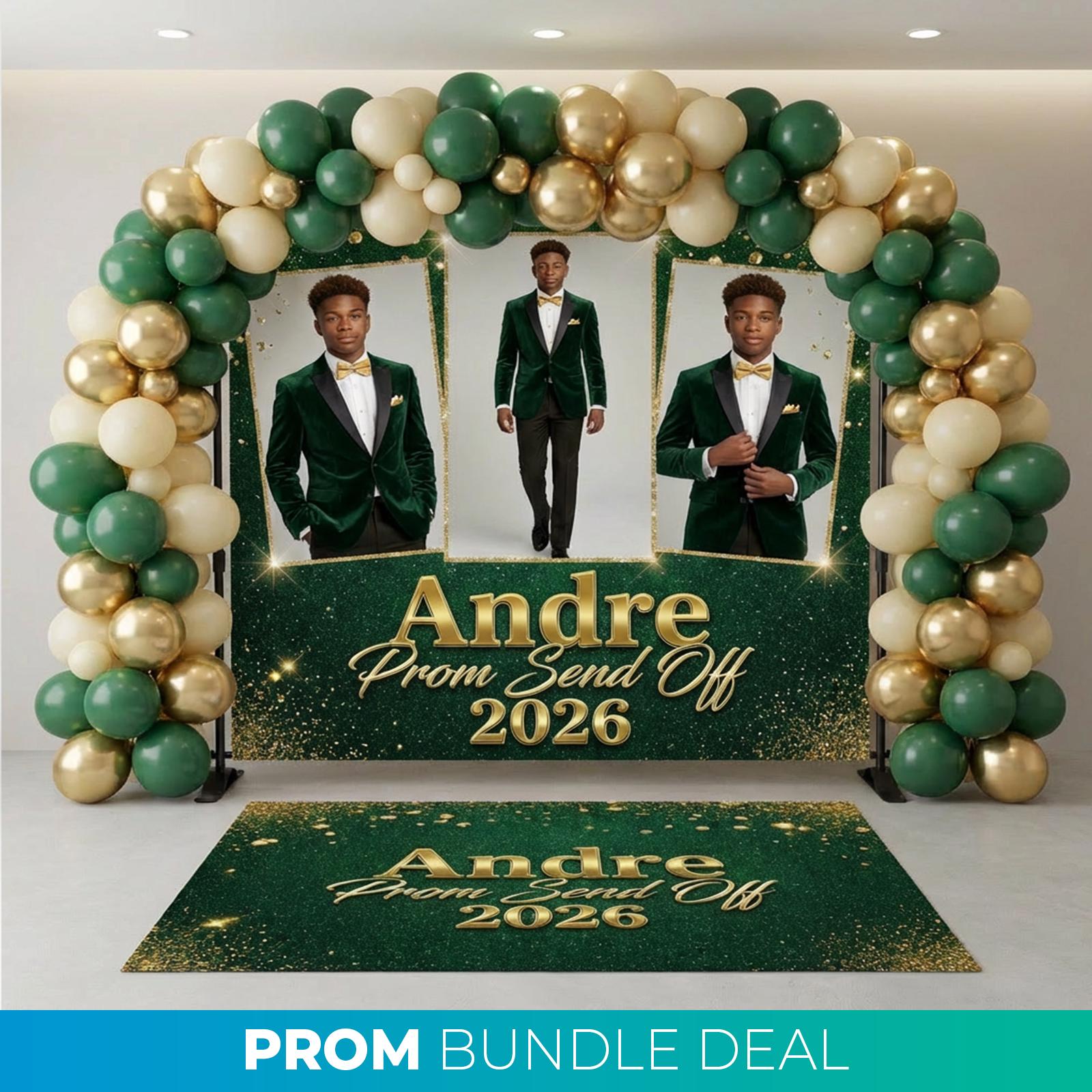 Prom Day Sign Prom Backdrop + Floor Decal, Prom Decor Signs, Prom Send off Party ...