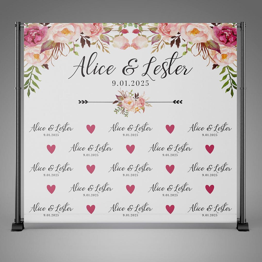 Wedding Backdrop, Wedding Photo Booth, Wedding Greenery Floral, Bridal ...