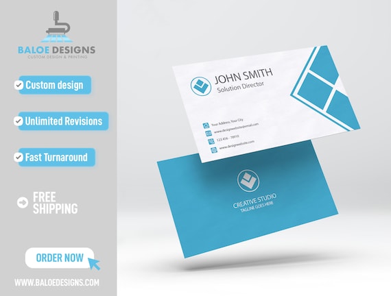 Custom Business Cards - Design & Print Online