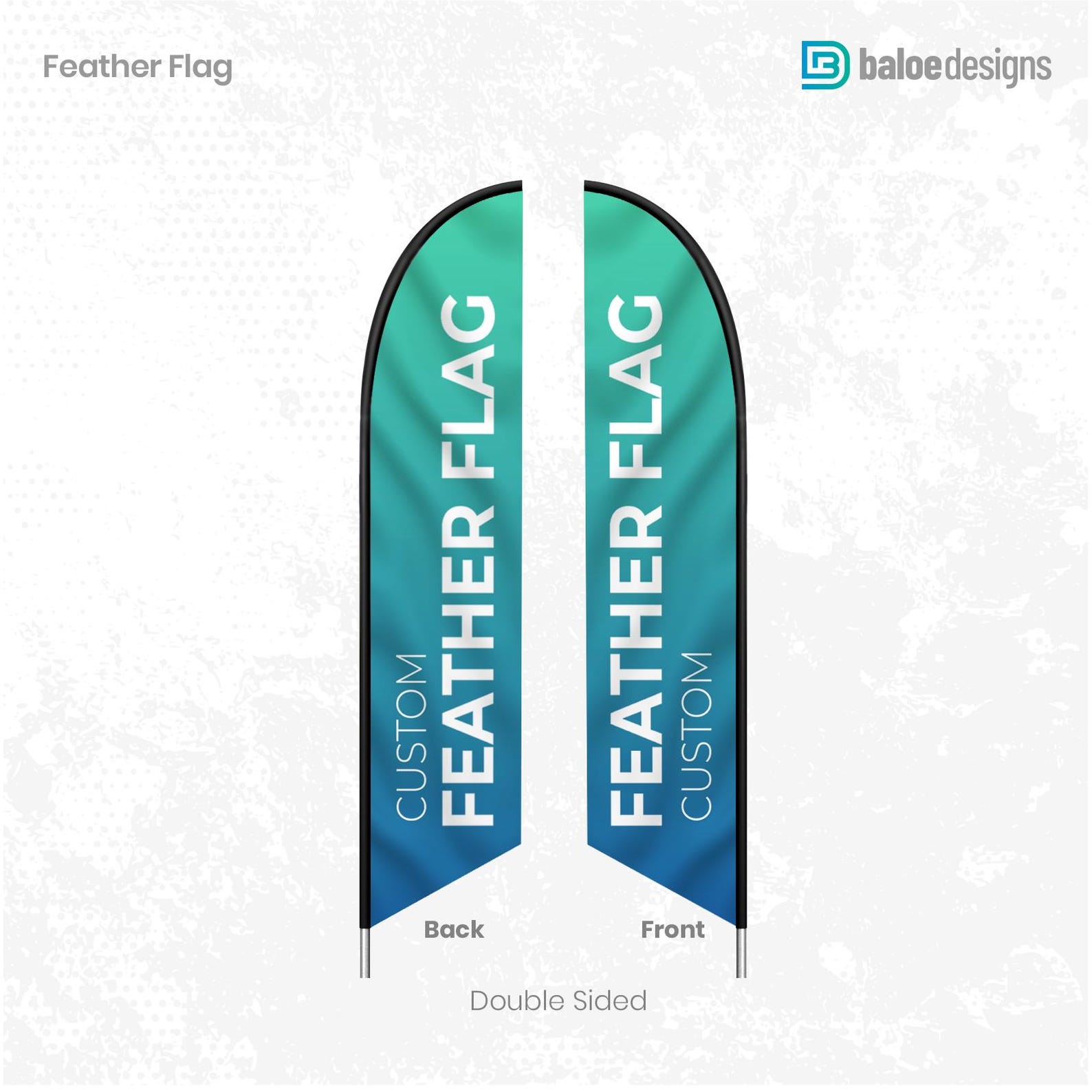 Custom Feather Flags, Feather Angled Flag, Flag Advertising, Indoor ...