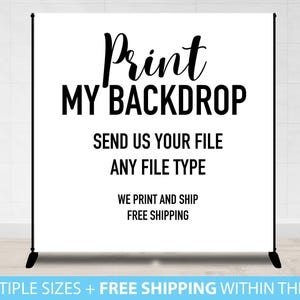 Custom Backdrop, Print my backdrop, Print backdrop, Print banner, Custom Logo Backdrop, Printed Backdrop, Custom Backdrop Step and Repeat