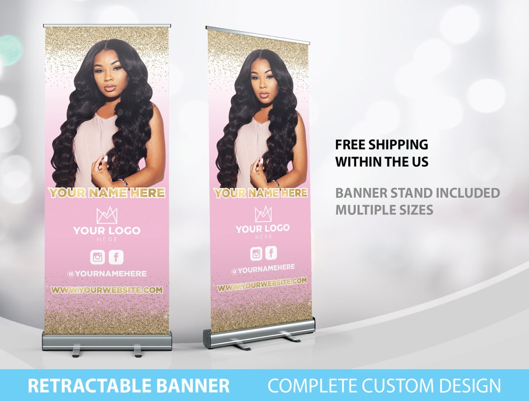 Retractable Banner, Custom Roll up Banner Stand, Pop up Banner Pop up