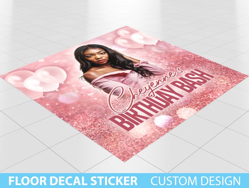 Custom Floor Decal Sticker Removable Sticker Vinyl Floor Etsy