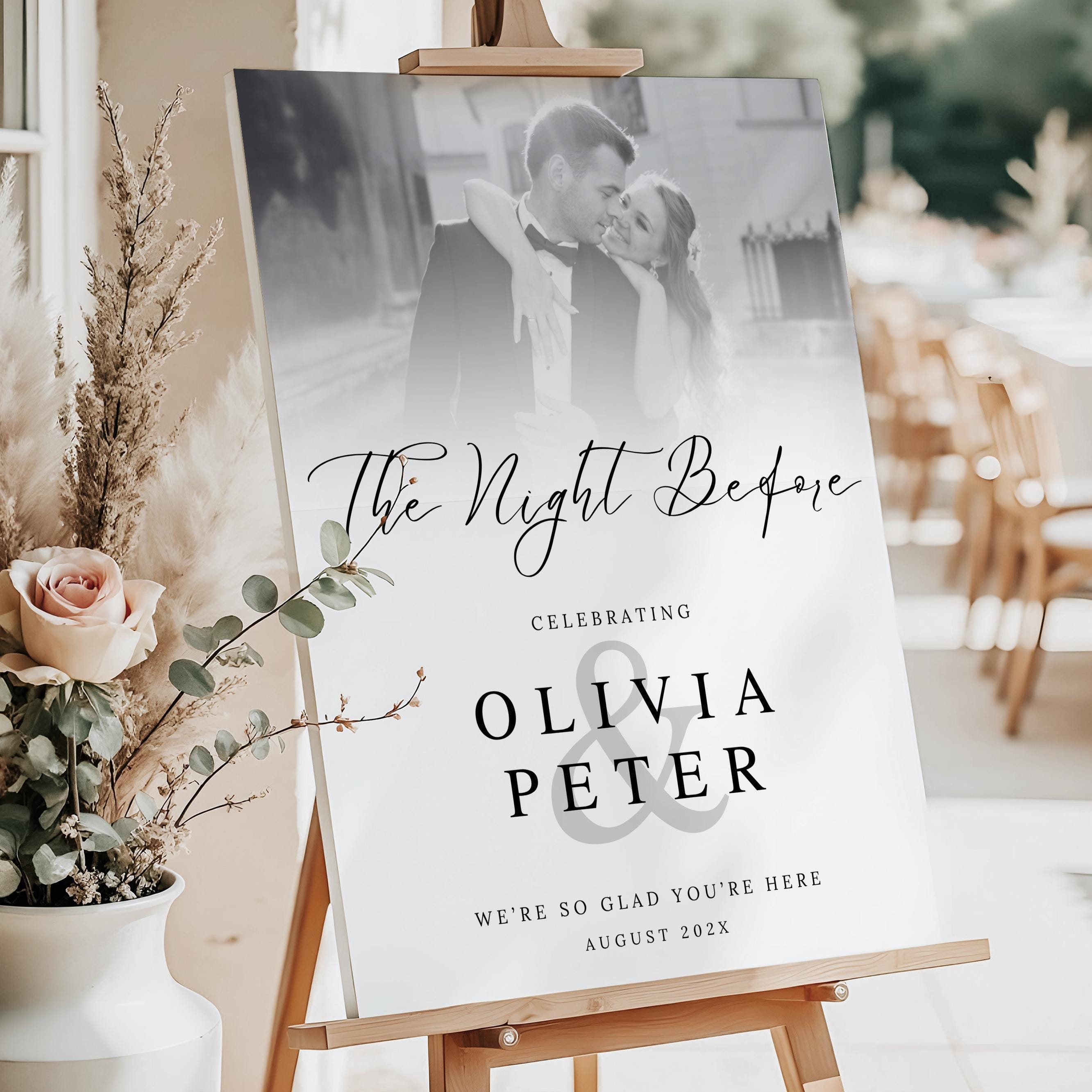 Wedding Reception Welcome Board - Etsy