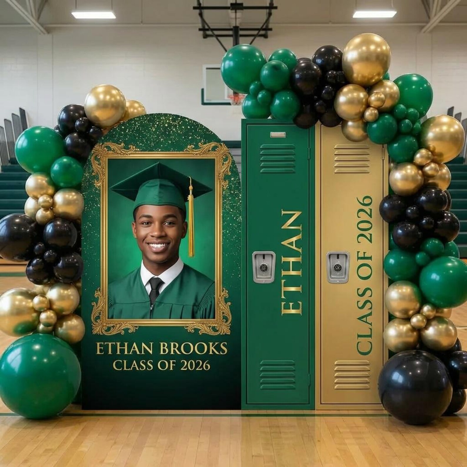 Graduation Board Signs, Graduation Decor, Grad Photo Board, Lockers ...
