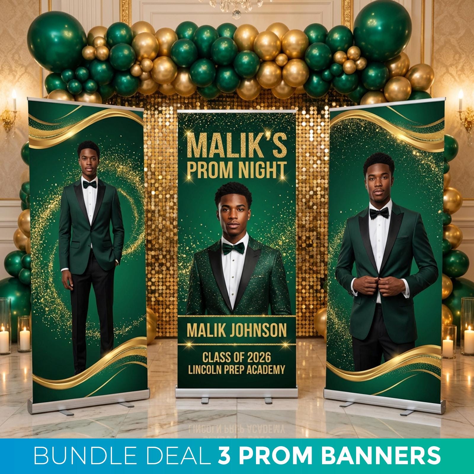 Prom Board.pdf 3 PROM Retractable Banners, Custom Prom Boards, Prom Graduation Party ...