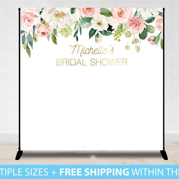Bridal Shower Backdrop Etsy