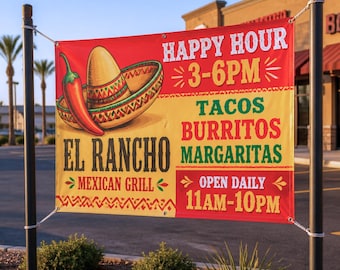 Custom Banner, Advertising Banner, Tent Banner, Business Sign, Outdoor Banners Marketing, Logo Business Sign, Vinyl Storefront Signage Print