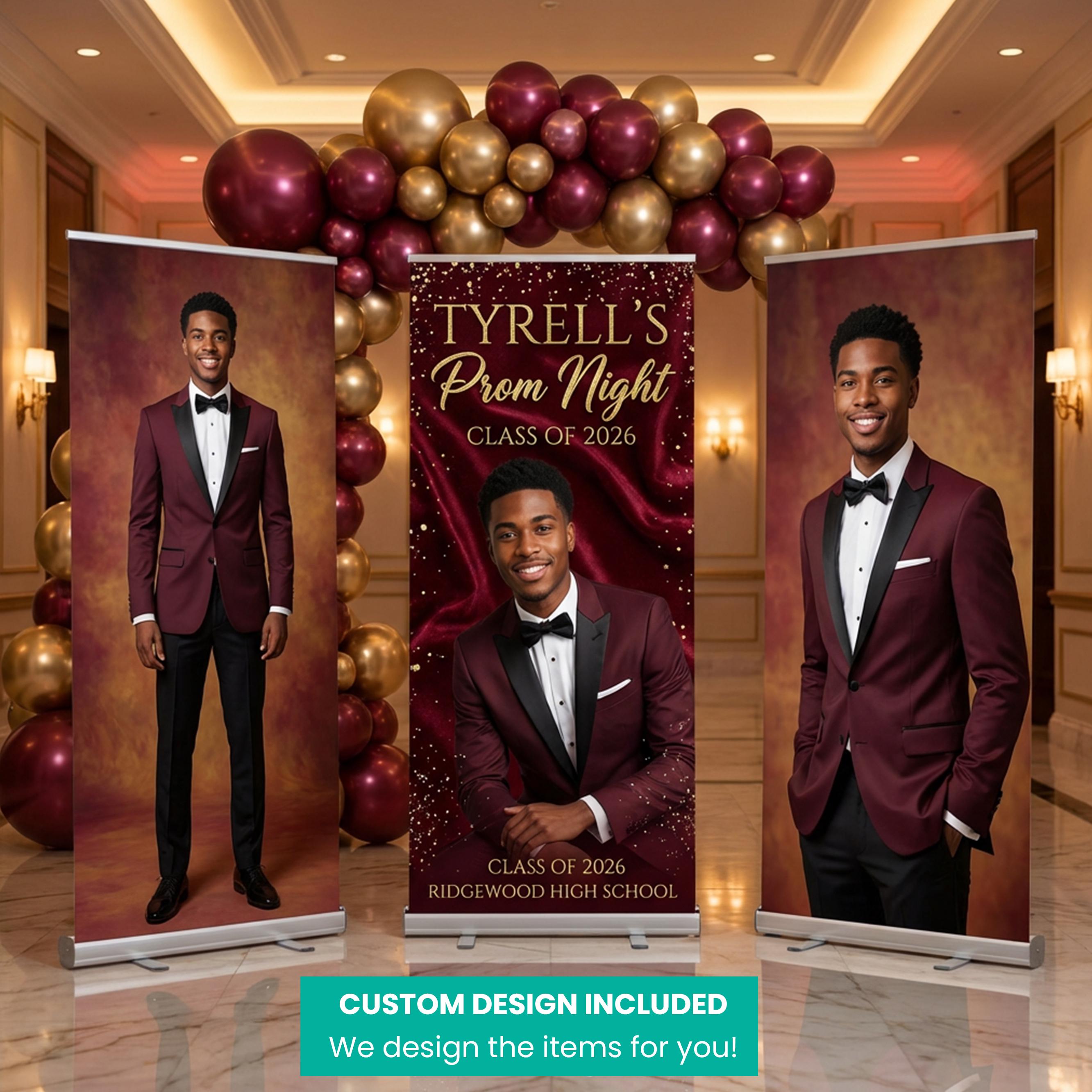 Prom Board.pdf 3 PROM Retractable Banners, Custom Prom Boards, Prom Graduation Party ...