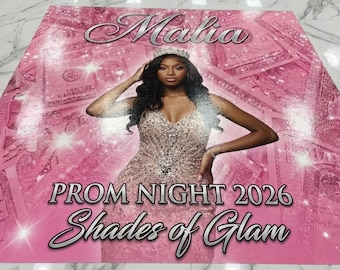 Prom Floor Decal, Prom Night Decor, Custom Graduation Sign, Prom 2026, Prom Party Decorations, Banner Sticker Vinyl Adhesive Floor Runner