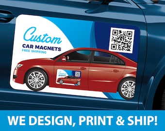 Custom Car Magnets, Car Vehicle Magnet, Car Sticker, Business Car Magnet, Vinyl Car Magnet, Personalized Car Magnetic Signs Business Logo