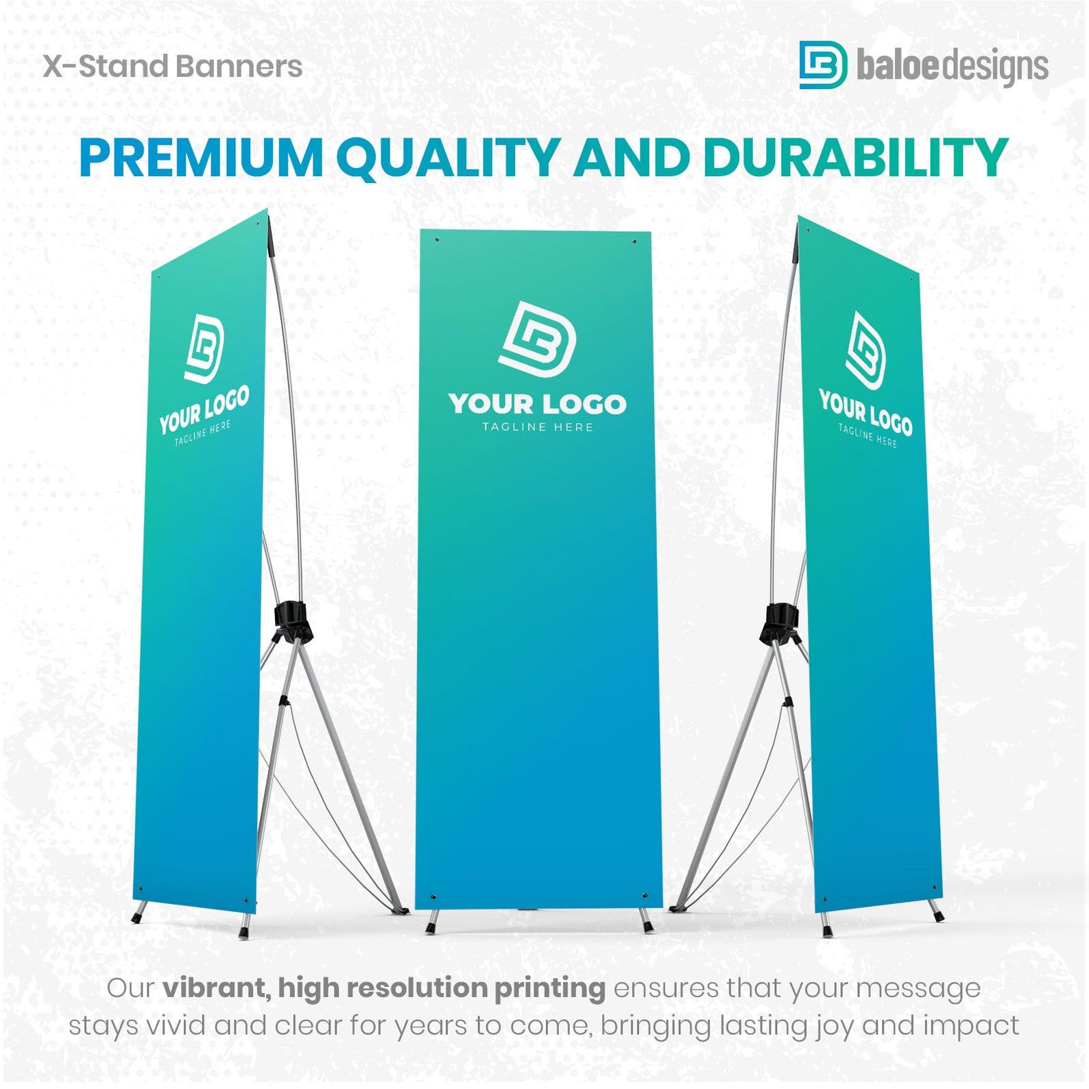 Custom X-stand Banner, Promotional Banner Display, Custom Vinyl Banner ...