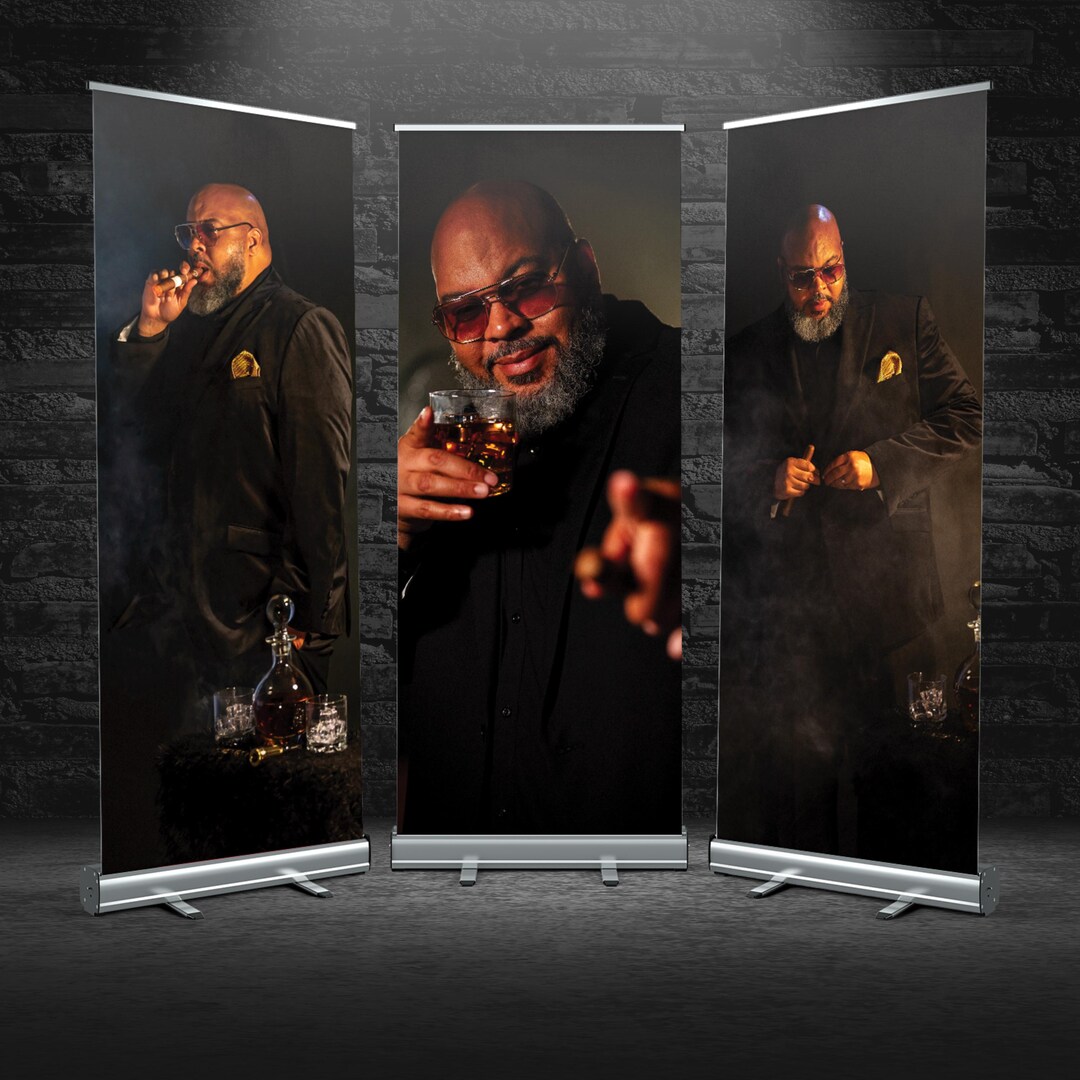 3 BANNERS, QTY: 3 Custom Retractable Banners, Stands Included, Birthday ...