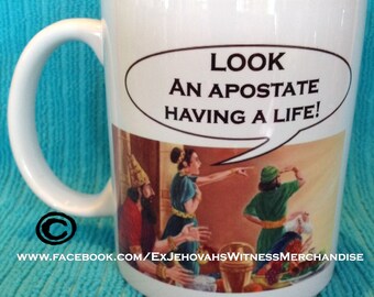 Funny My Book Of Bible Stories mugs - Ex-JW, APOSTATE mugs, Ex Jehovahs Witness