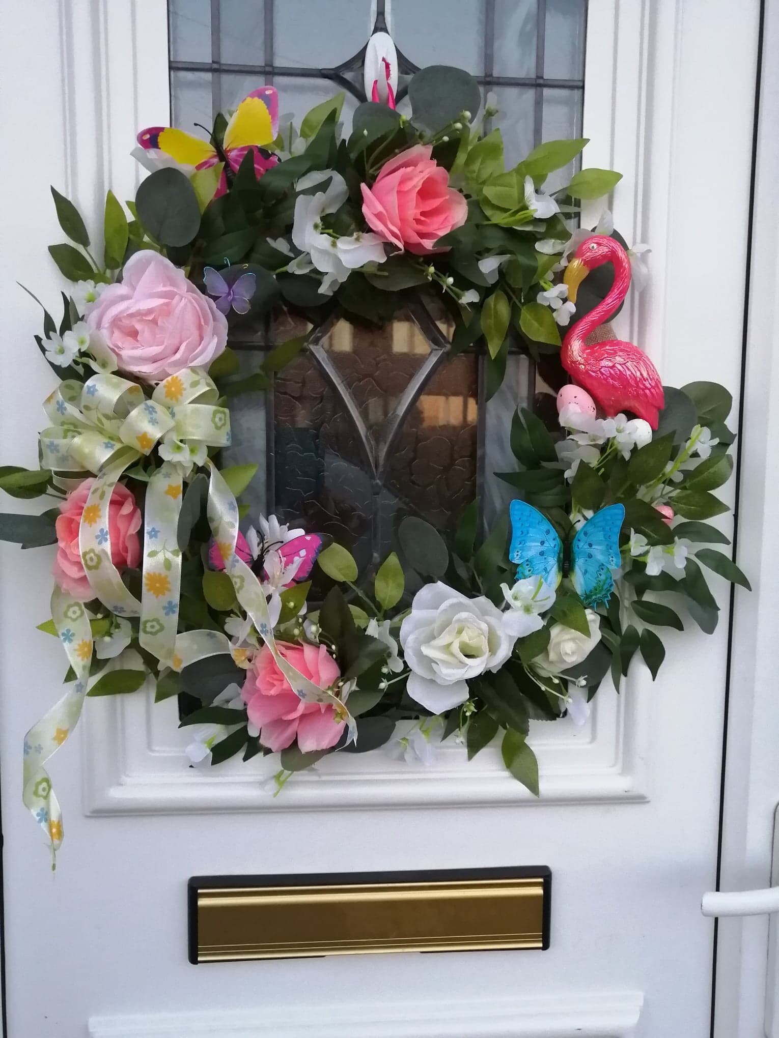 Spring Door Wreath Summer Door Wreath Door Wreath Wreath Etsy UK
