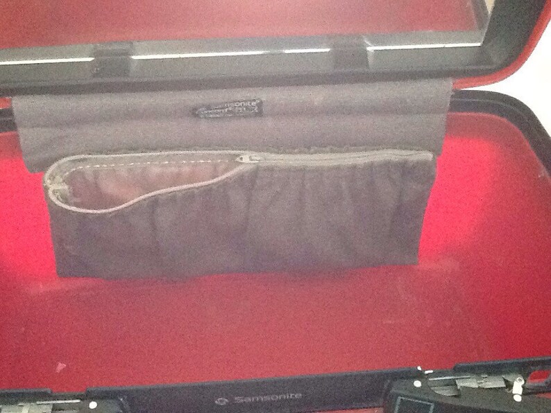 Vintage Samsonite Train Case. Red Train Case/ Makeup Case Etsy