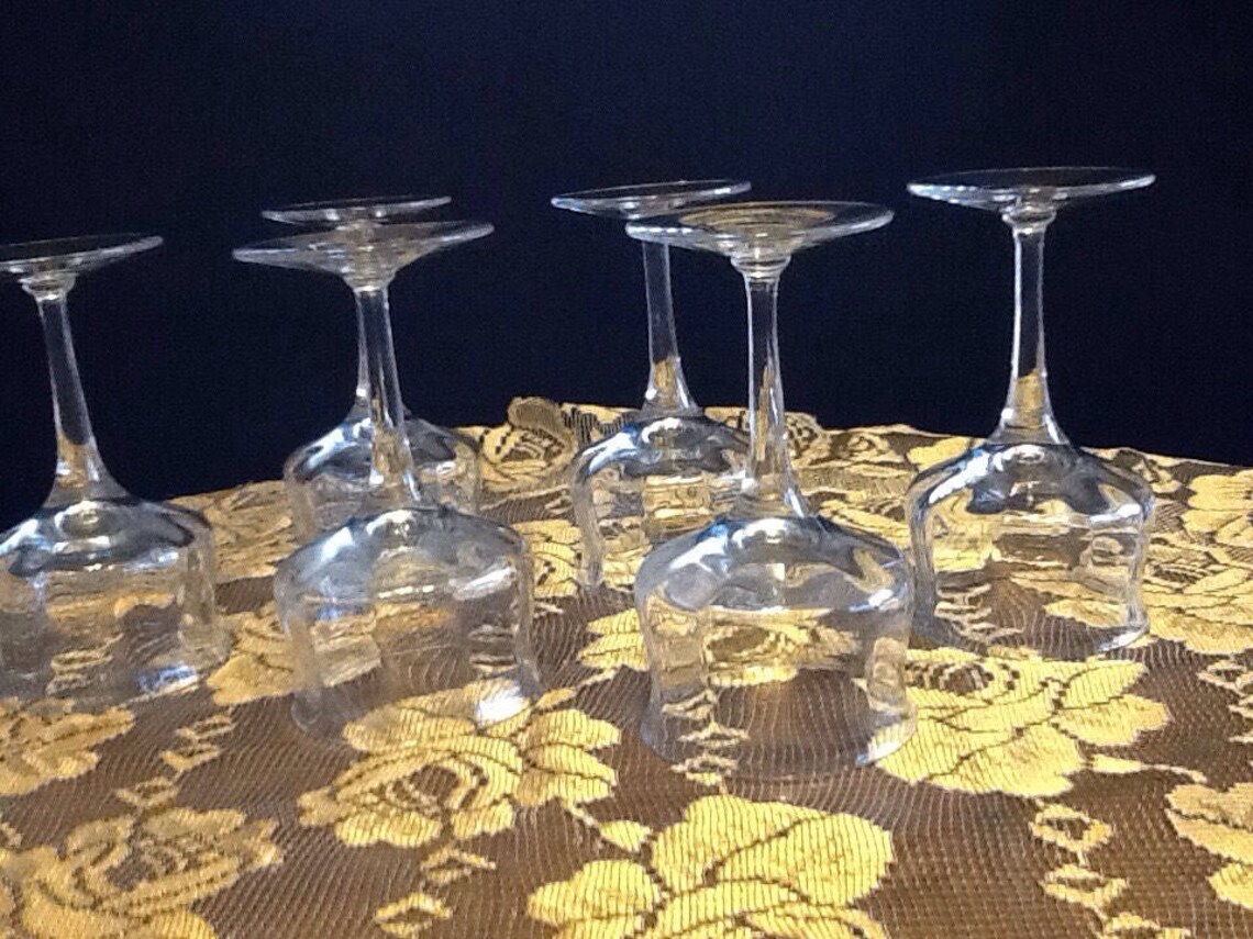 Vintage Princess House Shot Glasses.Crystal Glasses. Flared Etsy