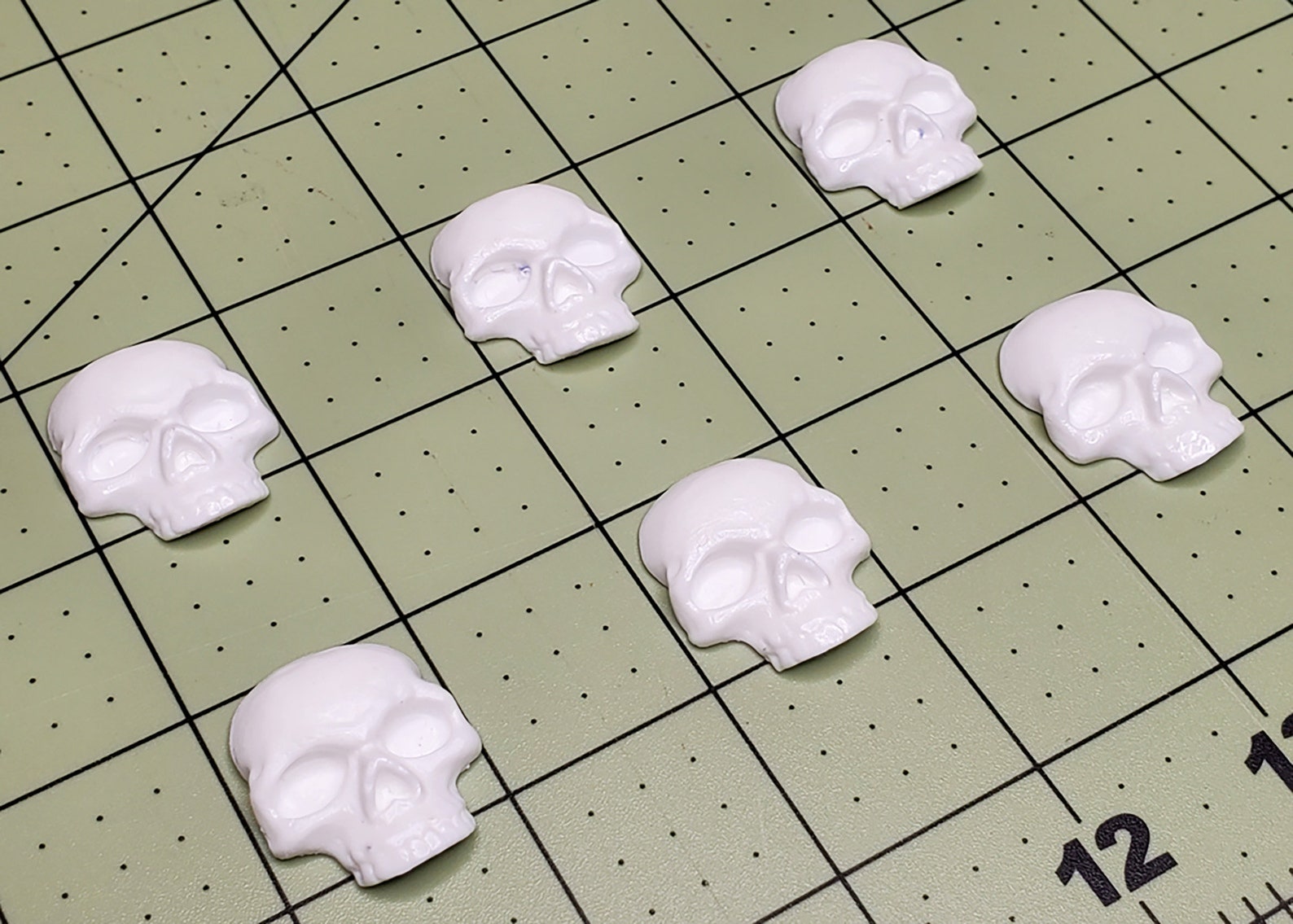 1 inch Plastic Cast Skulls for Costumes and Cosplay Etsy