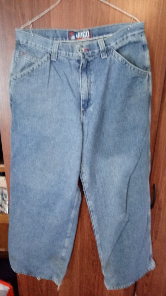 90's JNCO Jeans-Dragon embroidered-Vintage!