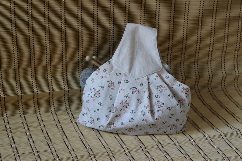 Knitting project bag Wrist pouch Crochet/Xstitch/Needlework Etsy