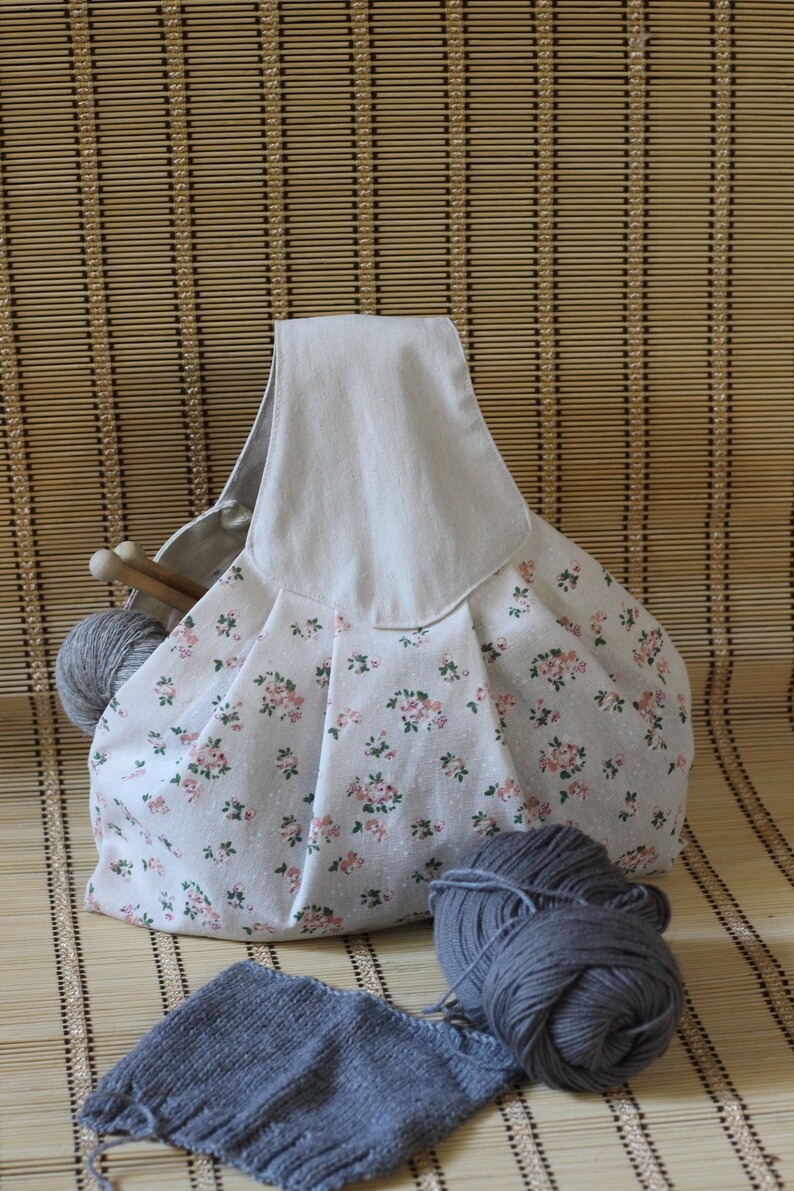 Knitting project bag Wrist pouch Crochet/Xstitch/Needlework Etsy